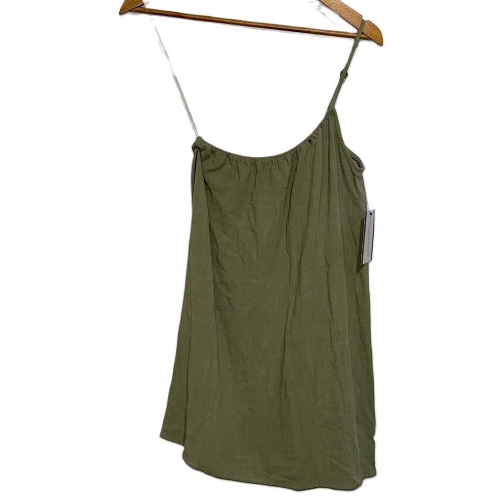 NWT PacSun Kendall & Kylie Green One Shoulder Spaghetti Strap Mini Dress Size XS